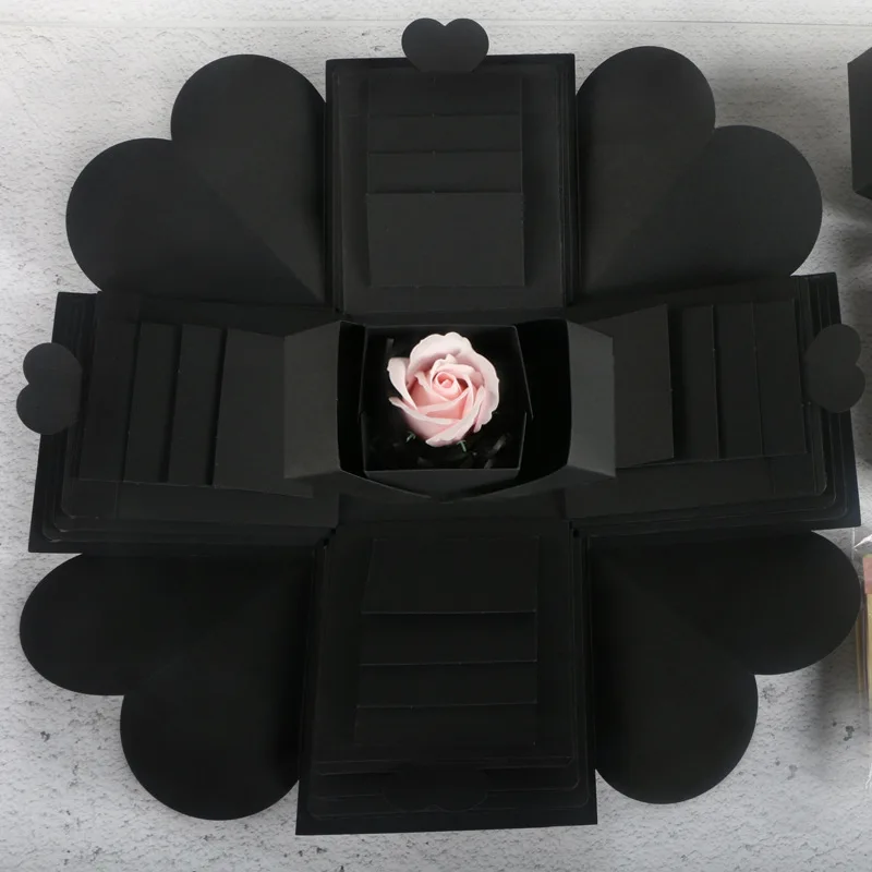 OHEART DIY Explosion Box подарок на день рождения сюрприз Любовь для свадьбы помолвки