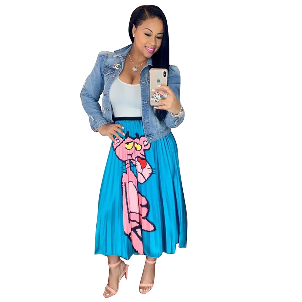 Новинка 2019 года женское винтажное плиссированное платье до середины голени с