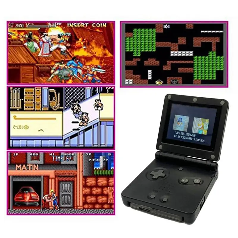 32 бит 268 ретро детский игровой консоли Мини ГБ ручная игровая машина может