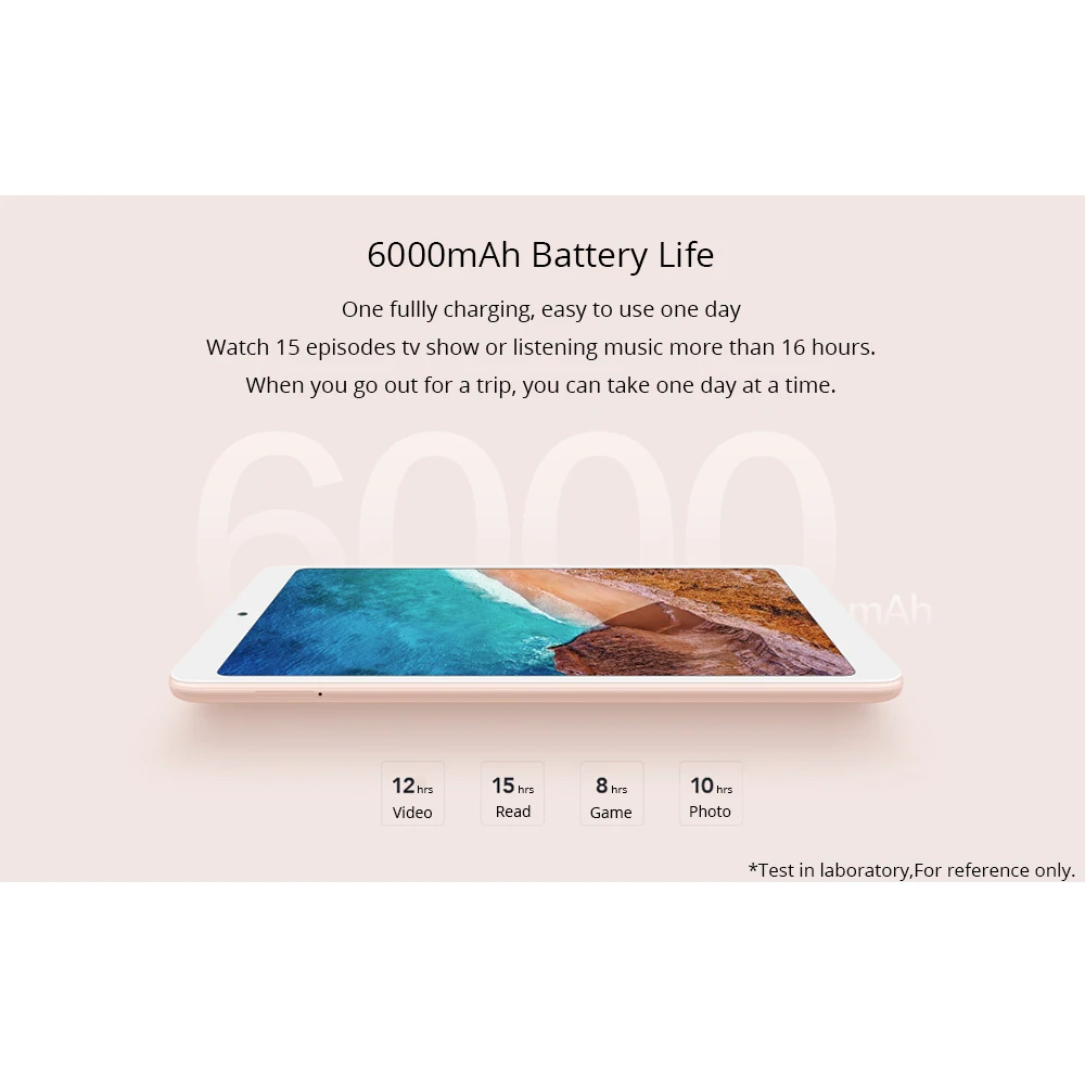 Original Xiaomi Mi Pad 4 Tablet PC 8.0&quot MIUI 9 Octa Core 3GB RAM 32GB eMMC 5.0MP+13.0MP Front Rear Cameras Dual WiFi Notebook |