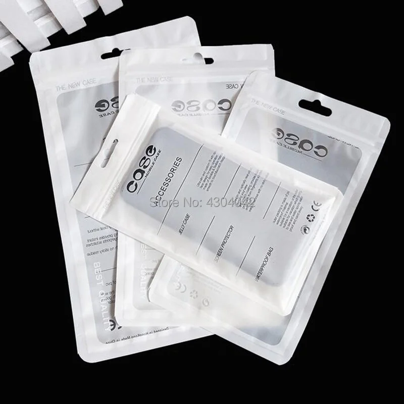 Пластиковые пакеты с замком Zip lock для iPhone Xs Max 8 7 Plus 5 размеров 11*19 см 100 шт.|Бамперы| |