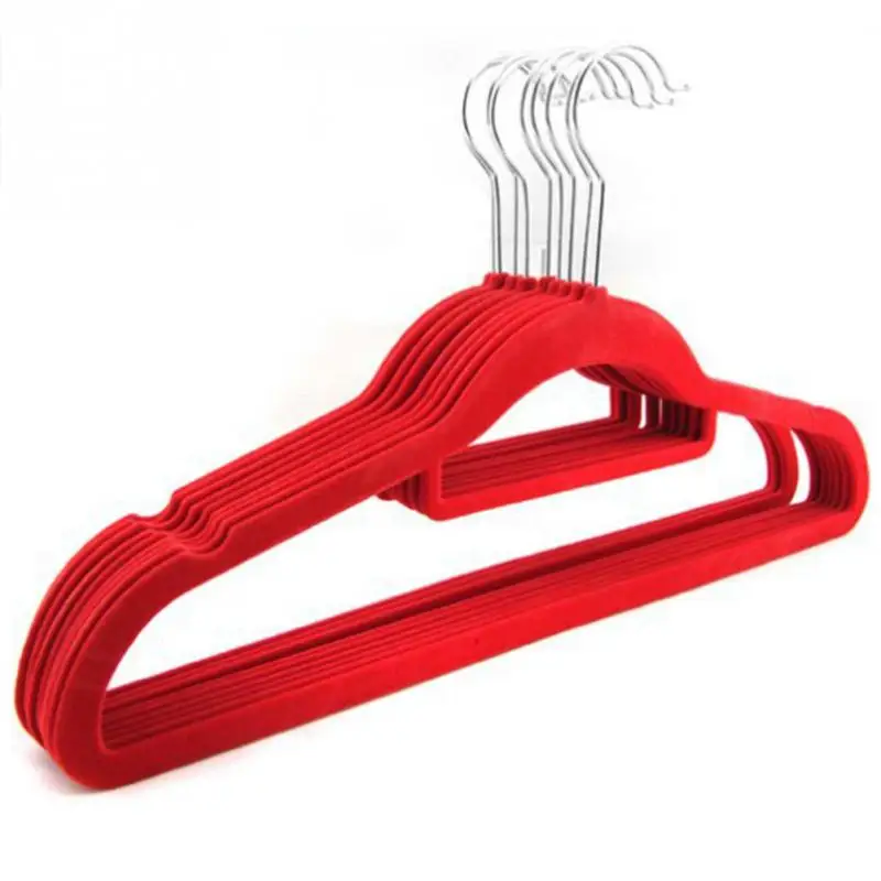 10 шт. пластик противоскольжения вешалка для одежды юбки красочный стенд одежда