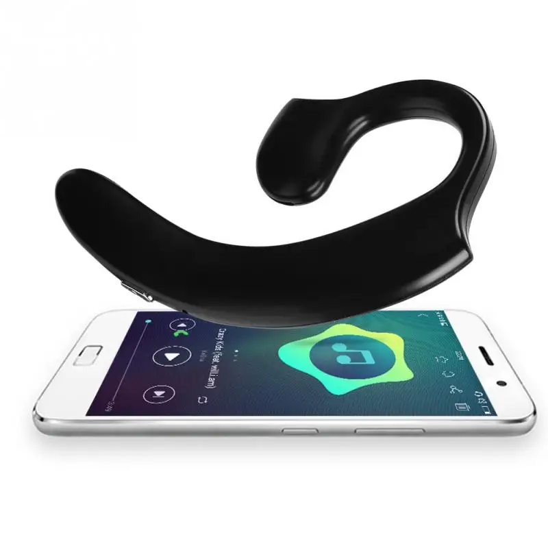 Мини беспроводные наушники для телефона Bluetooth 4 1 с крючком портативные