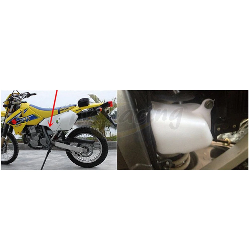 Радиатор охлаждающей воды для мотоцикла ABS пластик бак Suzuki DRZ400 DRZ 400 00 04 DRZ400S DRZ400E 07