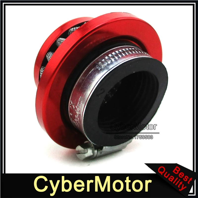 2x красный 35 мм воздушный фильтр для Honda XR CRF TRX ATV Quad Dirt Pit Bike 50cc 70cc 90cc 110cc 125cc YCF GPX SDG Sunl