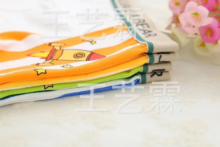 4 шт./лот ракеты полосы чесаный натуральный хлопок детское нижнее белье Catamite