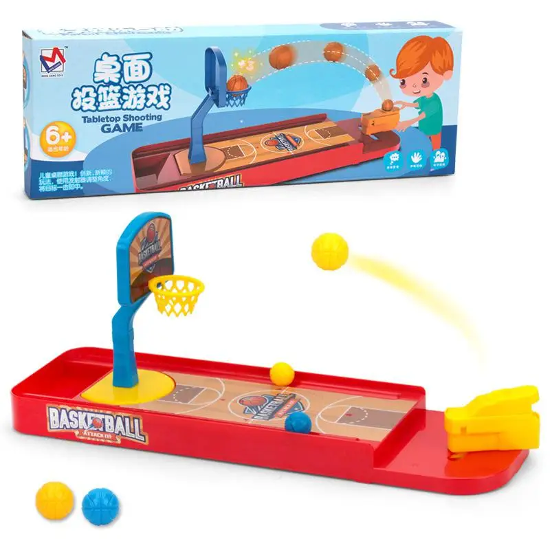 LeadingStar Mini Desktop Shooting Game Toy Set Fun Indoor Parent-Child Interactive Table Basketball Developmental | Игрушки и хобби