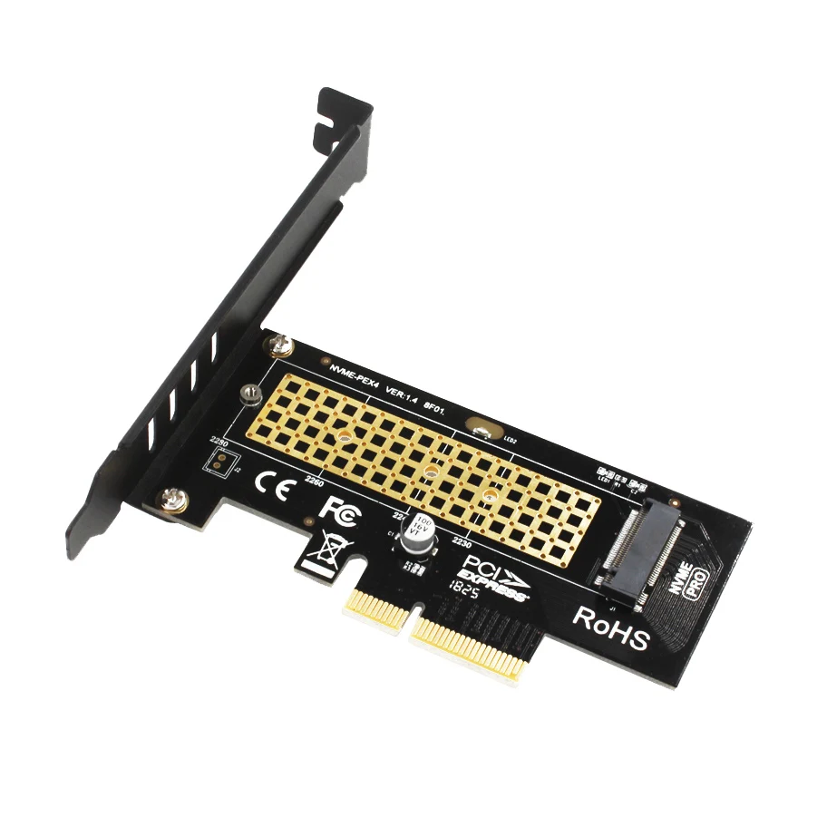 Sk4 M.2 Nvme Ssd Ngff к Pcie X4 адаптер M ключ интерфейс карта поддержка Pci Express 3 0 | Компьютеры и