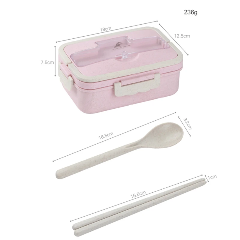 Ланч бокс для детей с ложкой микроволновой печи|Коробки обеда| |