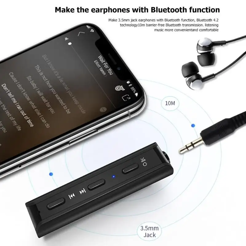 G29 беспроводной автомобильный Bluetooth AUX приемник адаптер Handsfree комплект 3 5 мм аудио