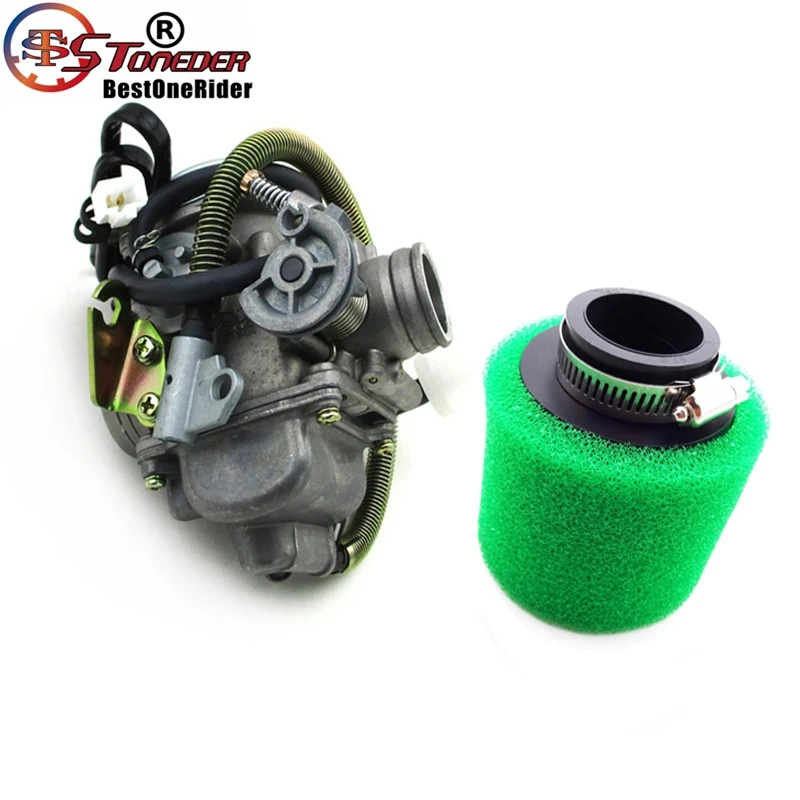 STONEDER PD24 Карбюратор Carb воздушный фильтр для Baja Motorsports BA150 AT150SS ATV DN150 American Sportworks