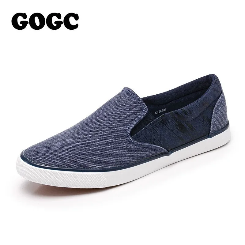 GOGC Sneakers Men Fashion Slipony Casual Shoes Flats Breathable Slip-on Loafer Female Vulcanized G986 | Обувь