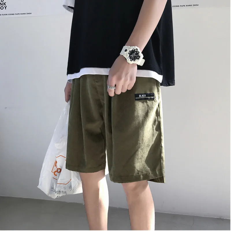 2019 Весна и лето новый корейский хлопок пара Harajuku свободные сплошной цвет печати