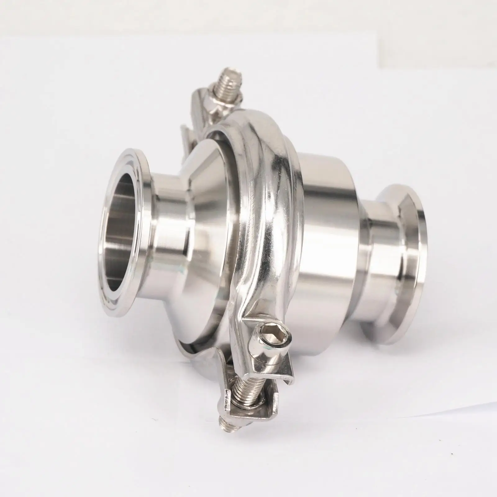 Подходит для 51 мм 2 &quotтрубы OD x 2&quot Tri Clamp SUS 304 нержавеющий санитарный обратный