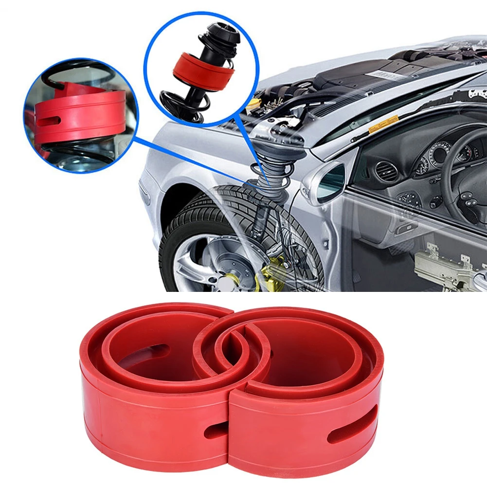2pc Red Car Shock Absorber Spring Bumper Power Auto-buffers Bumpers Cushion Type A A+ B B+ C D E F | Автомобили и мотоциклы