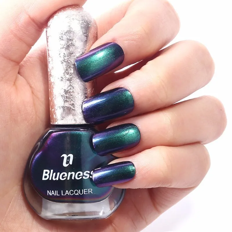 Blueness 1 бутылка 6 мл Волшебная звезда серия голографический лак для ногтей гель