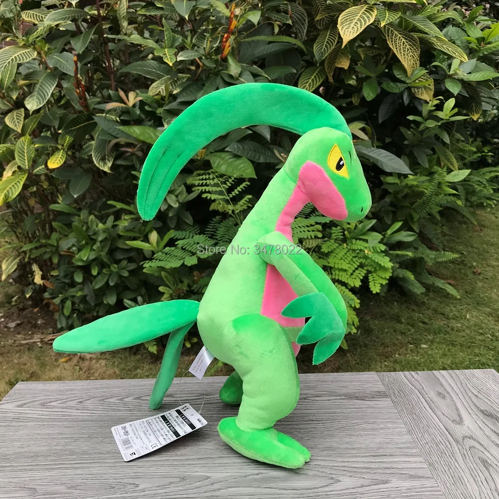 33 см аниме Grovyle плюшевая игрушка юбкал Мультяшные мягкие игрушки кукла подарок |