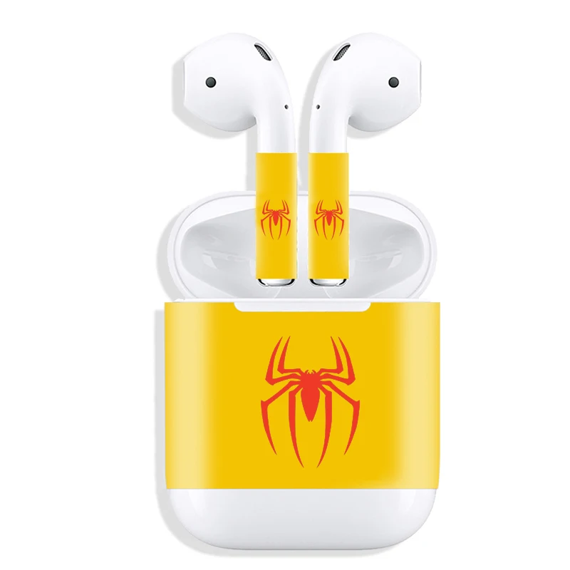 Крутая индивидуальная наклейка DIY для airpods защитит кожу iPhone Беспроводная bluetooth