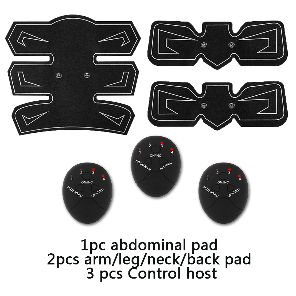 Muscle Stimulator Wireless EMS Stimulation Body Slimming Abdominal Exerciser Training Device Beauty Machine Massager |