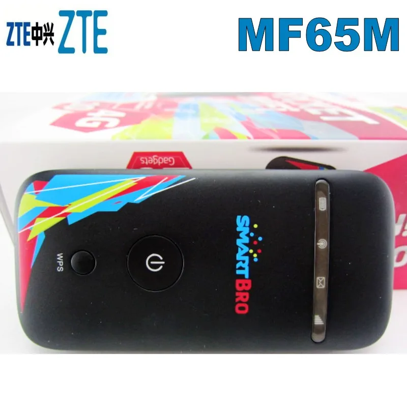 100 шт. разблокированный ZTE MF65 MF65M HSPA 21 6 Мбит/с 3G беспроводной маршрутизатор