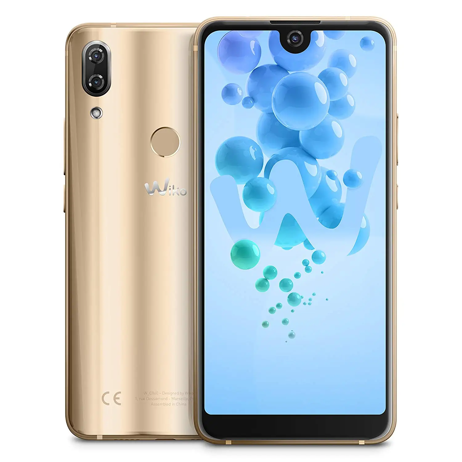 Wiko View 2 Pro смартфон 6 0 &quot19:9 полный дисплей 4 Гб + 64 мобильный телефон 16.0MP Snapdragon 450
