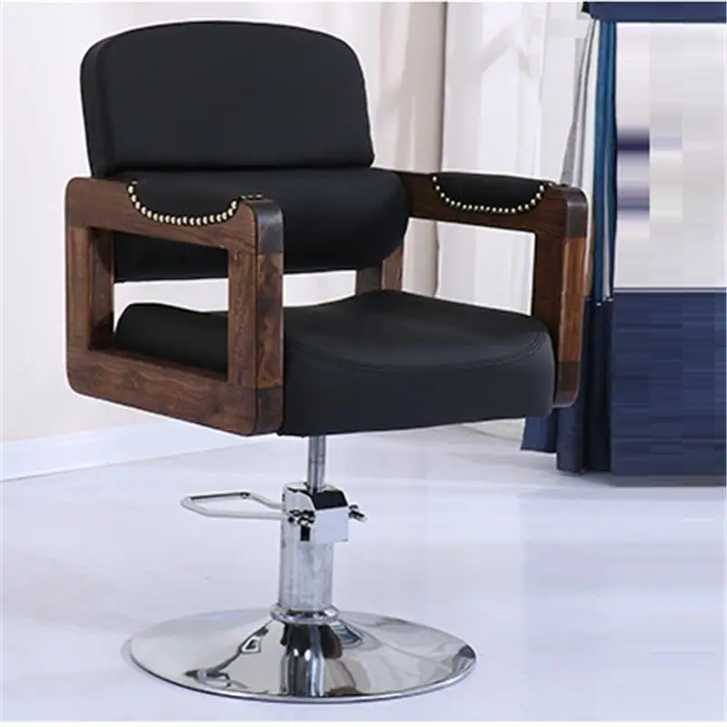 De Beauty Makeup Fauteuil Barbeiro Hair Furniture Sedie Stoelen Barbearia Salon Barbershop Cadeira парикмахерское кресло| |