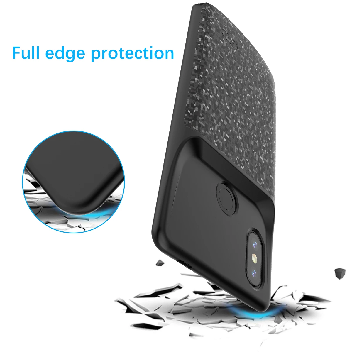 For Xiaomi Mi 8 SE Case 4700mAh Power Bank Battery Charger Ultra Thin Powerbank Phone | Мобильные телефоны и аксессуары