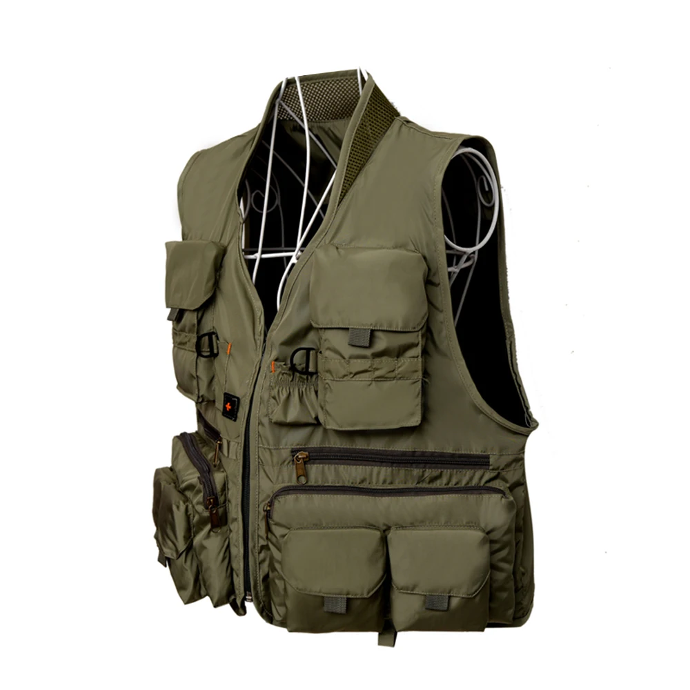 Рыболовный жилет быстросохнущий для ловли нахлыстом мужчин дышащий материал