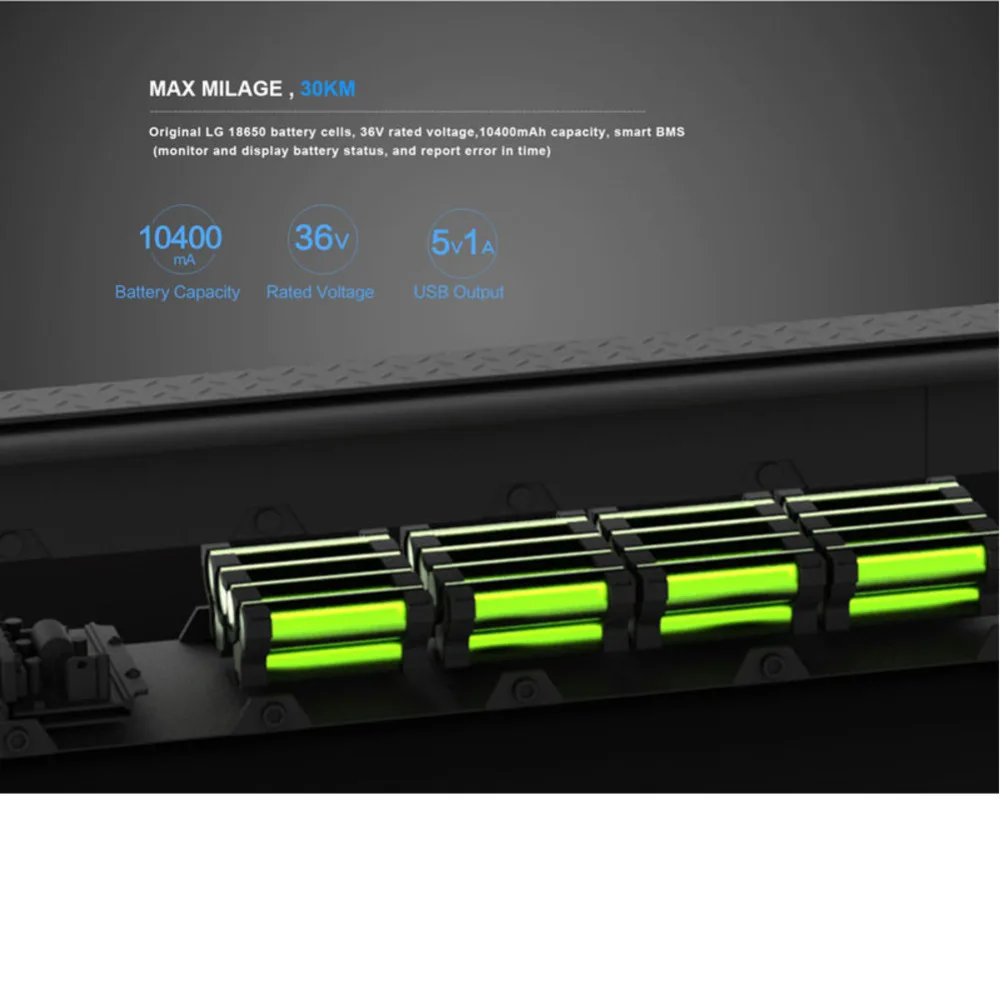 Два двигателя 2018 Новый углеродное волокно складной электрический скутер