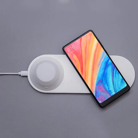 2019 Xiaomi Yeelight Intelligent беспроводной зарядное устройство с светодиодный ночник