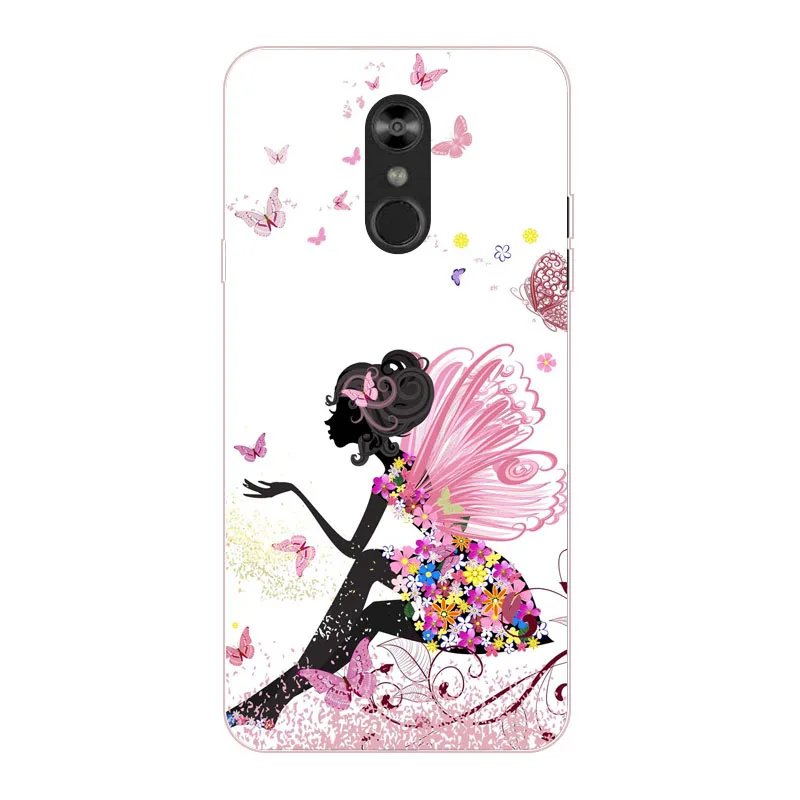 for LG Q Stylo 4 Case Silicon Joy crown cartoon Painting Soft TPU Back Cover 2018 protect Phone cases |