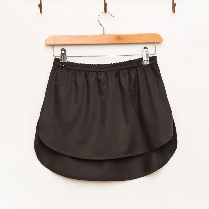 Новинка весны 2019 Женская юбка рубашка с имитацией под горло полубоди высоким