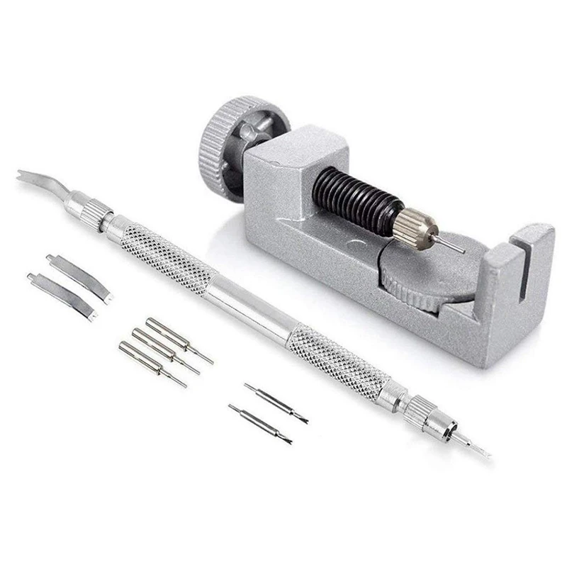 9 Pcs Watch Strap Link Remover Kit Band Pin Removal Repair Tool | Наручные часы