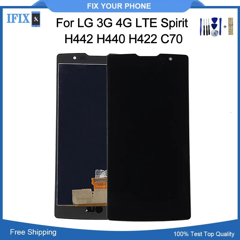 3G 4G LTE для LG Spirit H442 H440 H422 C70 ЖК дисплей кодирующий преобразователь сенсорного