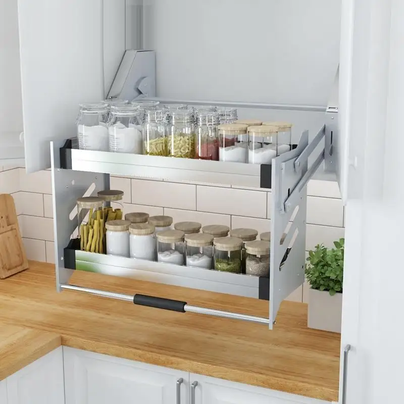 Organizador Gabinete Armario De Despensa стойка для посуды из нержавеющей стали подвесная кухня Cocina
