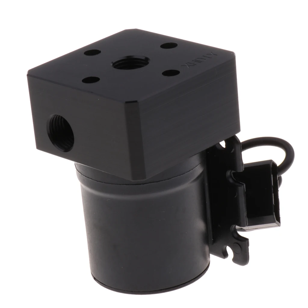 DC 12V 19W G1/4 бесщеточный мотор водяной насос охлаждения для электрического