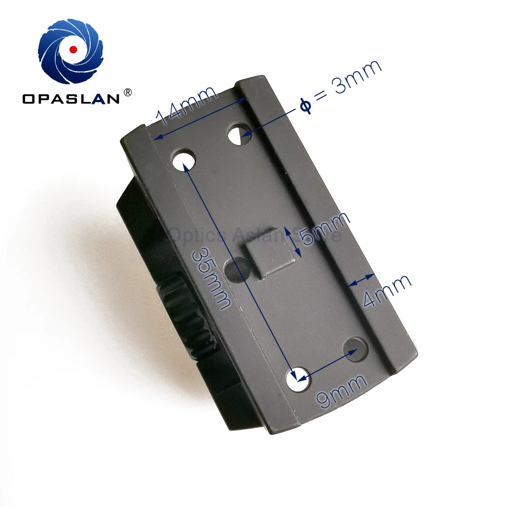 OPASLAN Tactical T2 Red Dot Scope fit 20 мм Вивер рейка для страйкбола Охотничья винтовка | Спорт и
