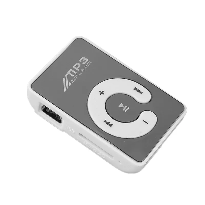 Мини MP3 музыкальный плеер портативный с зажимом спортивный 3 5 мм аудио разъем