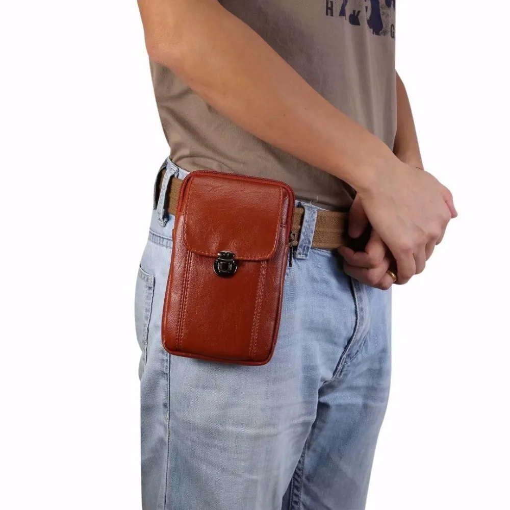 Чехол для телефона OPPO F1 F3 F5 F7 7A R9 R9S R11 R15 R17 с ремнем поясная кобура сумка на молнии