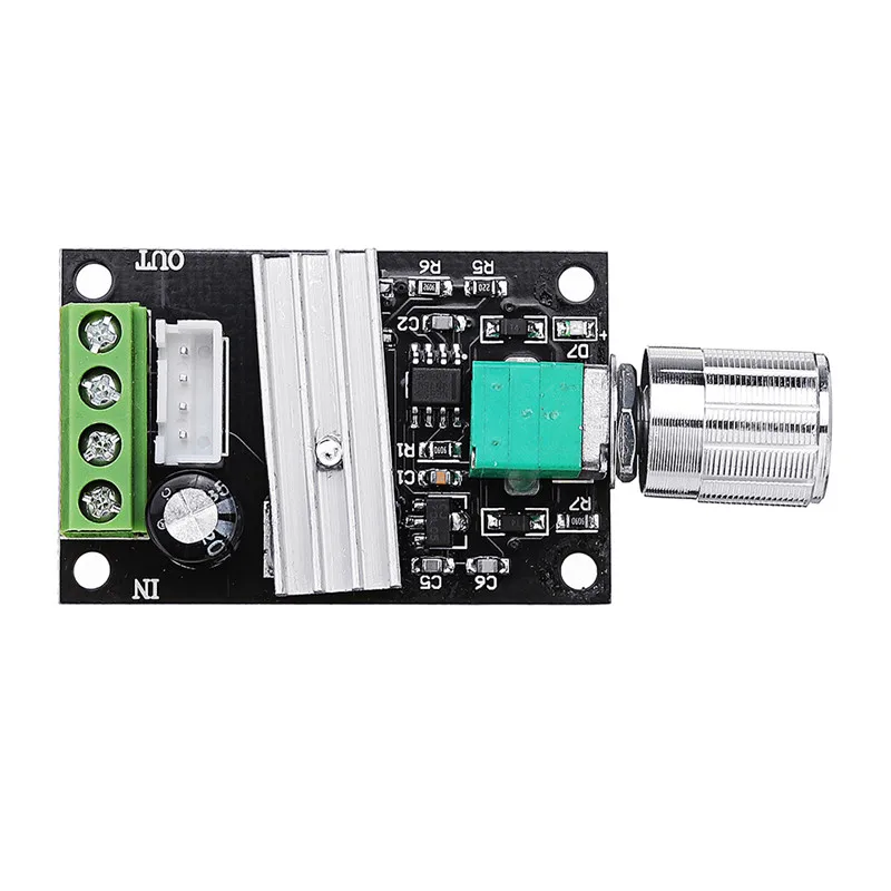 1pc New DC 6V/12V/24V/28V 3A 80W PWM Motor Speed Controller Regulator Adjustable Reversible Driver Switch Module | Обустройство дома