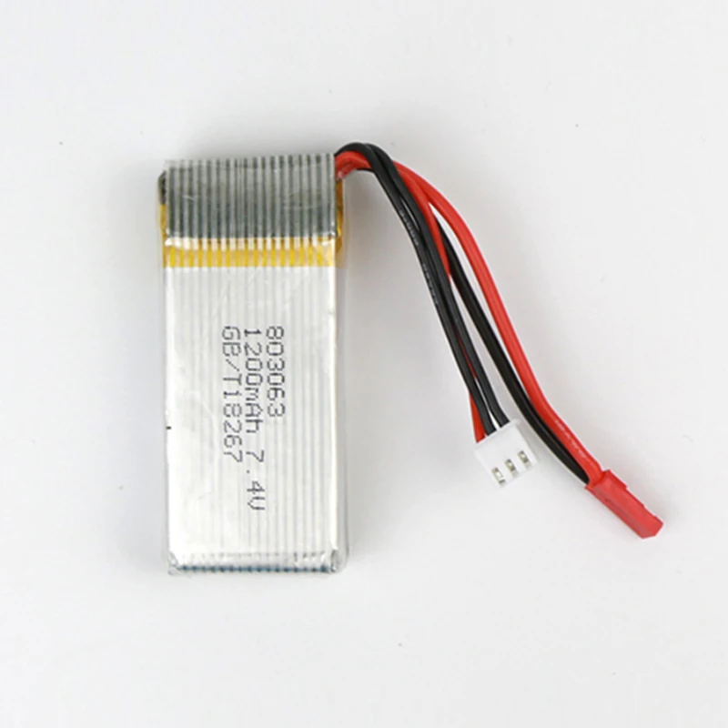 Высокая емкость 7 4 в 1200 мАч батарея Rc Quadcopter Запчасти для MJX X101 X102h JJRC X6 RC Дрон |
