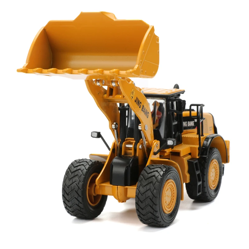 JINGBANG 1:50 бульдозер строительный Автопогрузчик из сплава разгрузочные