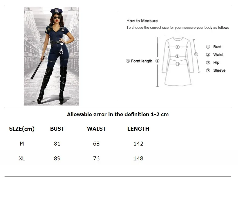 Женский костюм полицейского офицера женский комбинезон Сексуальное Женское