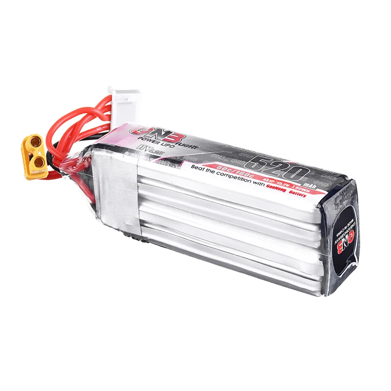 Gaoneng 15.2V 520mAh 80C 4S HV 4.35V Lipo Battery XT30 Plug for RC Racing Drone | Игрушки и хобби