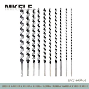 Новый поворот Бурильные долото 460 мм для металла Сталь бурения Деревообработка Электроинструменты 68101214 16182022 мм herramientas Ferramentas