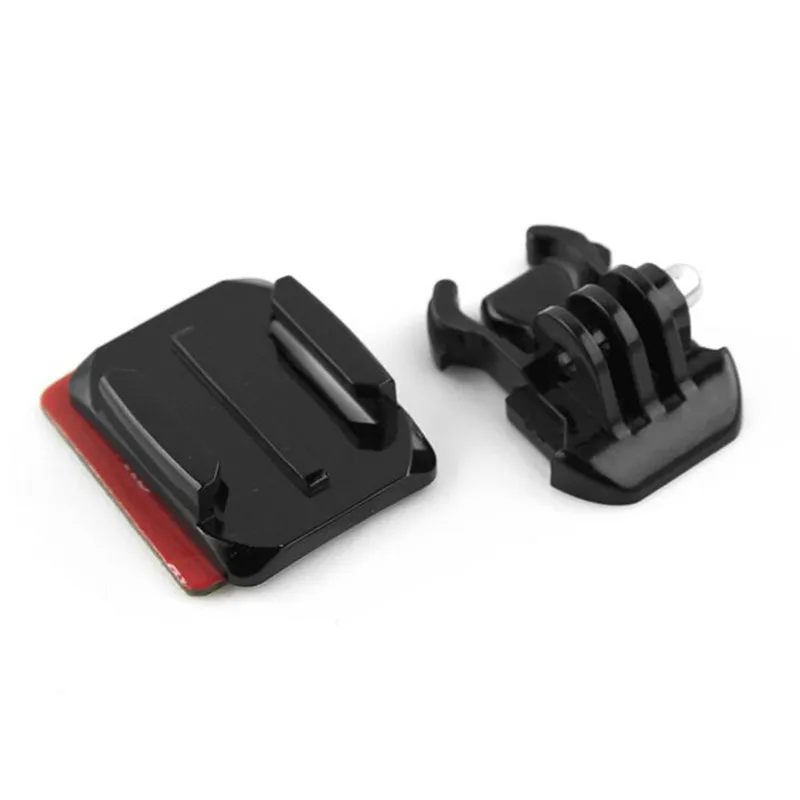 Изогнутое клейкое крепление быстроразъемное с пряжкой для Gopro Hero 6 5 4 3 Xiaomi Yi k