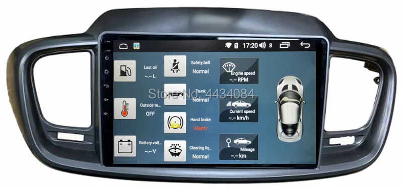 Ouchuangbo 2.5D IPS экран Автомобильный навигатор gps аудио для Kia Sorento RHD Поддержка 8 core carplay