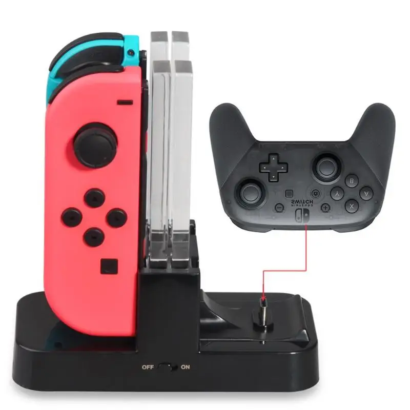 Игровой контроллер USB маленькая ручка зарядное устройство Красочные для