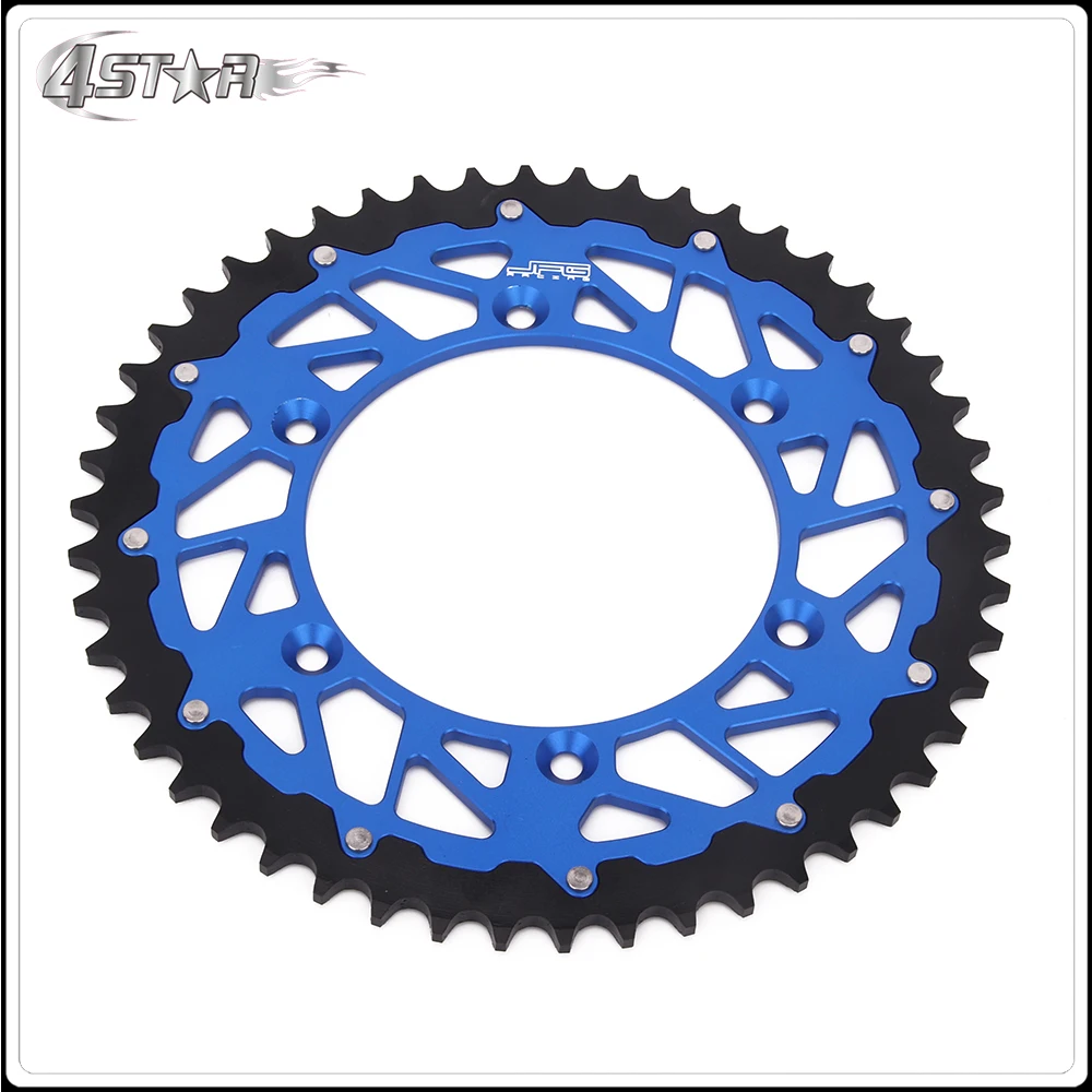 Мотоциклетные 44 46 т 48 49 50 ЧПУ сзади Звездочка для YAMAHA YZ YZF WR WRF 125 250 400 426 450 TTR230