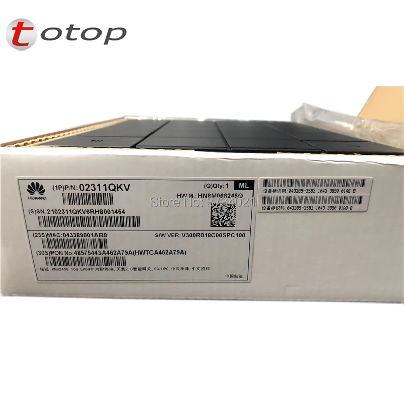 Бесплатная доставка HN8245Q GPON EPON 10GE ONU ONT 4GE + 2Tel 2USB 2WIFI BBU такой же как оптический